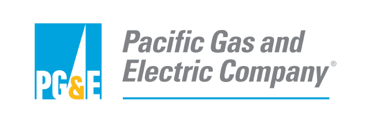 Pacific Gas & Electric, also known as PG&E logo
